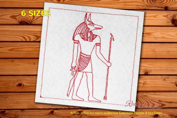 Ancient God of Egypt Redwork Review