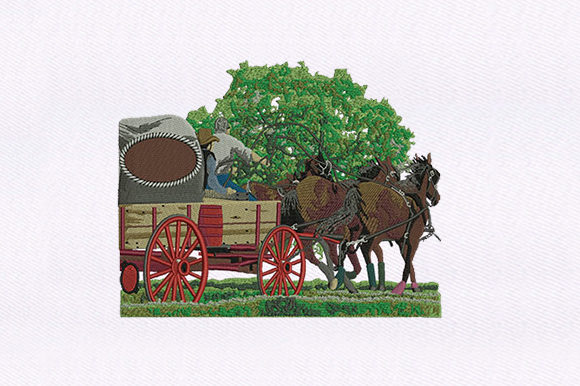Carriage Cowboys Embroidery Design Review