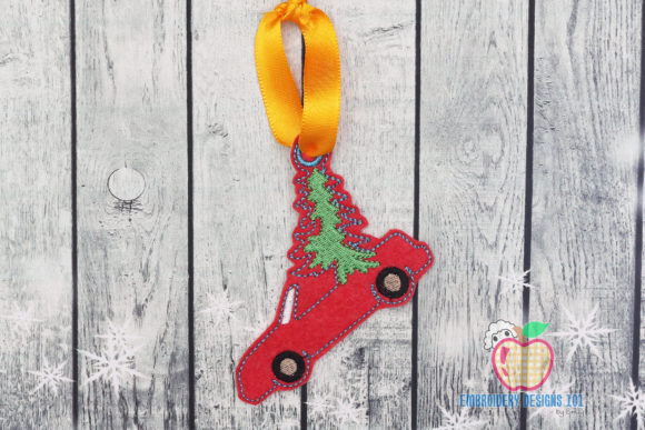 Christmas Car with Tree Ornament Review