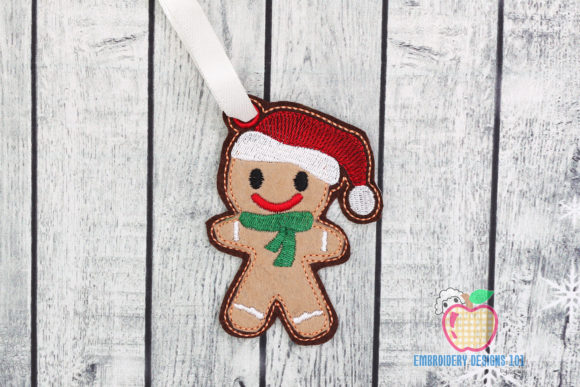Christmas Gingerbread ITH Ornament Review