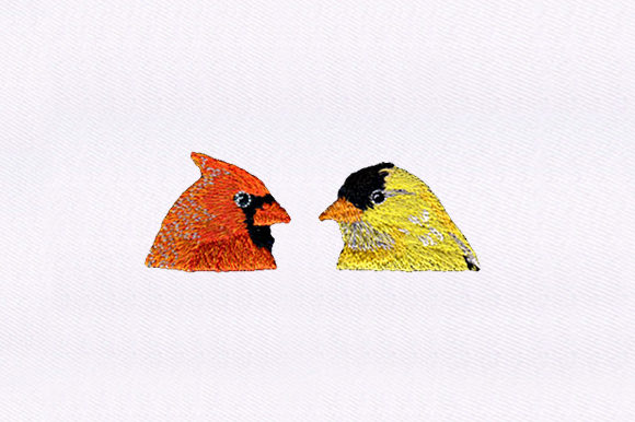 Duo of Birds: A Craft Fair-Ready Embroidery Design