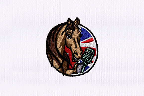 Horse As a British Broadcaster Embroidery Review
