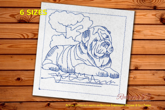 Shar Pei Dog Embroidery Review for Seasonal Use