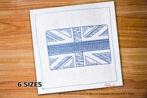 United Kingdom Flag Embroidery Review