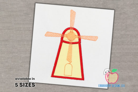 Windmill Applique Embroidery Design Review